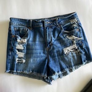 Aeropostale Denim Shorts Size 8
